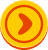 Moneda dorada con el logo de Boomerang para representar la Tienda de Bonos